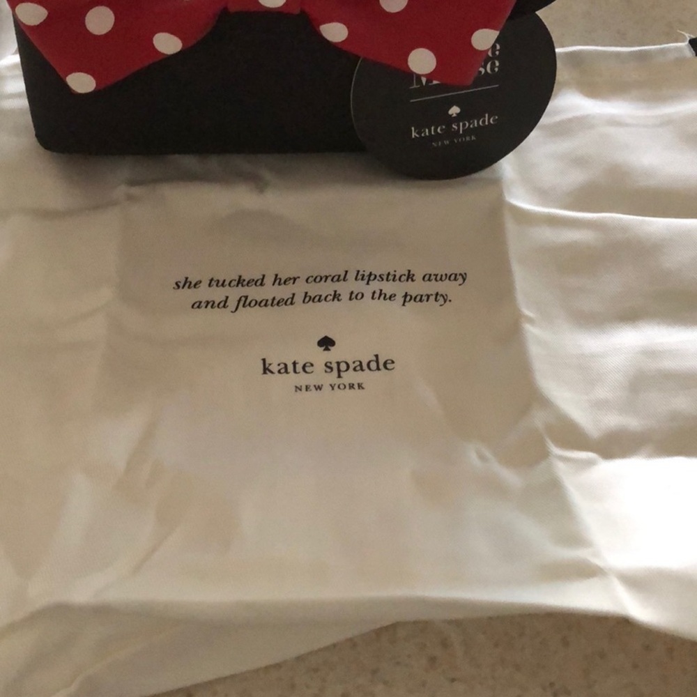 Kate Spade Minnie Mouse Mini Maise Crossbody Bag - Picture 7 of 8